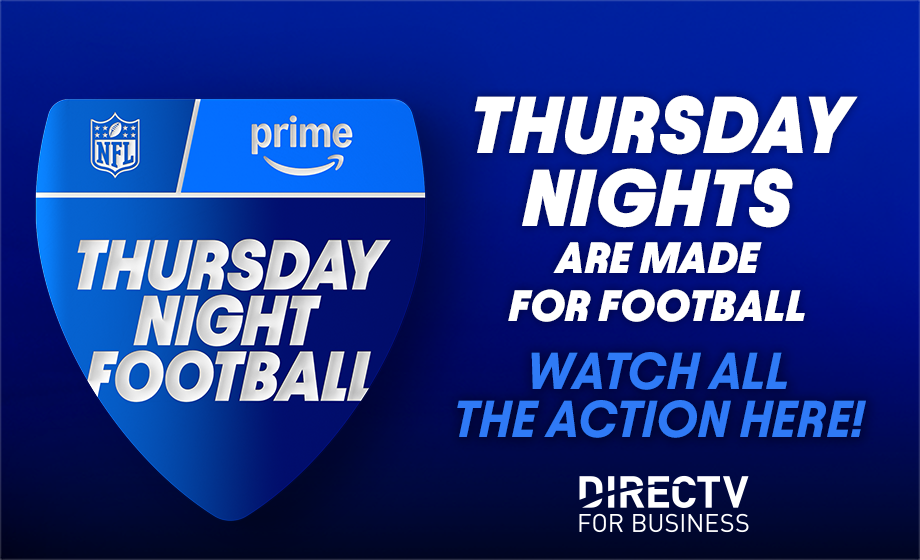 Thursday Night Football on DIRECTV for Business